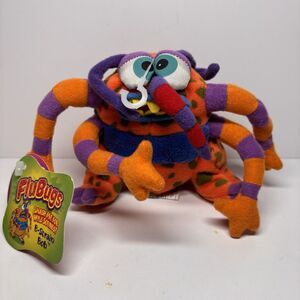 FluBugs Monster Silly Slammers ToyBox Creations Plush 2000 B-Strain Bob New NWT